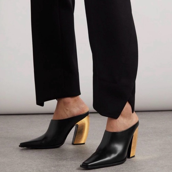 Bottega Veneta Tex leather mules size 38 - Picture 2 of 16